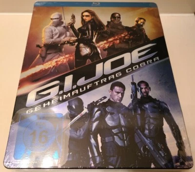 G.I. Joe Rise of the Cobra STEELBOOK (Blu-ray Germany) REGION FREE!! RARE OOP!!! - Image 1 of 4