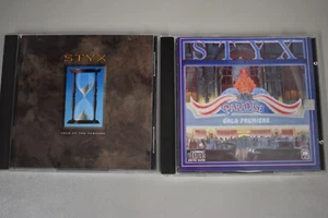 STYX 2 CD'S PARADISE THEATER, EDGE OF THE CENTURY - Picture 1 of 1