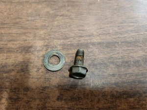 Tornillo y arandela para volante tractor césped Cub Cadet LGT1054 710-0650 936-3004 - Imagen 1 de 2