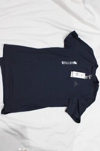 Adidas Axis Tee 2.0 Training Shirt Men’s XS Semi Lucid Dark Blue IN1406 NWT - Picture 1 of 5