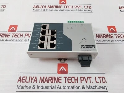 PHOENIX CONTACT FL Switch SF 7TX/FX Industrial Ethernet Switch 24VDC 240MA - Image 1 of 4