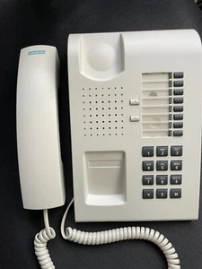 Siemens Hicom Hipath Optiset E Basic TOP  Warmgrau Rechnung Mwst - Picture 1 of 2