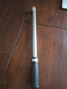 Mac Tools Vintage Micrometer Adjustable 1/2" Torque Wrench 30-200 Ft lbs - Picture 1 of 16