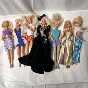 Konvolut 7 Mattel Barbie Puppen aus 90er Holiday Coke Zahnarzt neu gekleidet FA4 - Bild 1 von 13