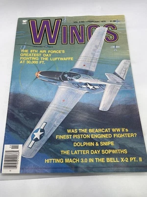 Wings Magazine Feb 1976 Vol 6 No 1 8th Air Force Bearcat Fighter Sentry - Image 1 of 3