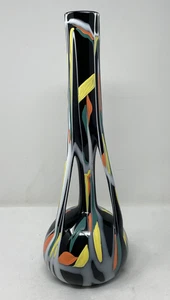 VTG MID-CENTURY MODERN ITALIAN BIOMORPHIC ABSTRACT ART POTTERY VASE 16" - Picture 1 of 9