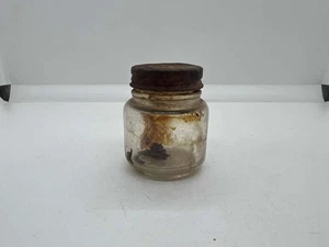 Vintage Vaseline Blue Seal Cheesebrough Vaseline Glas Sammlerstück Deckel 2 Zoll - Bild 1 von 8