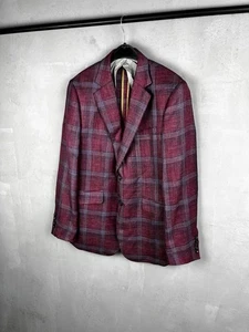 Hackett London Men's Blazer x Loro Piana Wool Size 50l - Picture 1 of 17