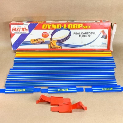 Kenner Fast 111's Dyno-Loop Racing Set 1981 with Box INCOMPLETE - Image 1 of 4