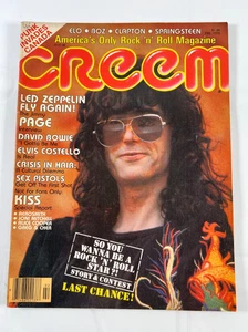 Creem America's Only Rock 'n' Roll Magazine February 1978 Led Zeppelin, Bowie.. - Picture 1 of 9