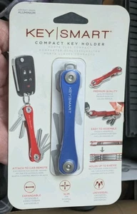 Key Smart Aluminium Compact Key Holder Expandable, Slim, Universal KSO19-Blue - Picture 1 of 2