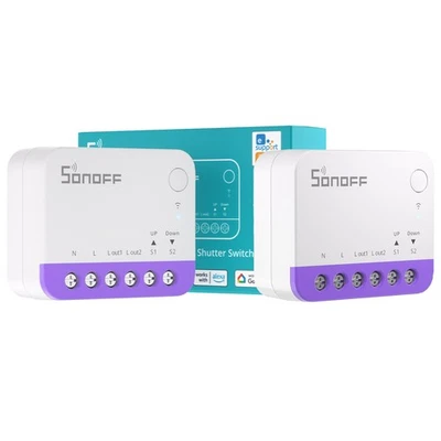 2pcs Sonoff roller shutter blind timer shutter timer shutter switch control - Image 1 of 4