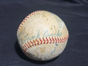 1906 New York Giants Boston Tauben signiert Frank Burke Carl Hubbell Hans Lobert .. - Bild 1 von 16