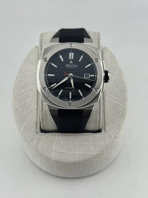Alpina Alpiner Extreme Auto Black Rubber Watch AL-525B4AE6 Brand New In Box - Image 1 of 4