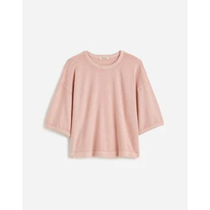 Madewell Relaxed Boxy Tee sunwashed pink XS NWT - Picture 1 of 7