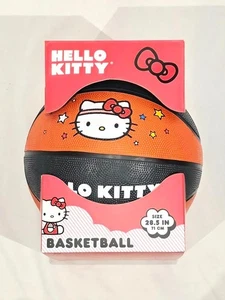 Neu Sanrio Hello Kitty rot und schwarz 28,5 Zoll Basketball-Neu mit Etikett - Bild 1 von 3