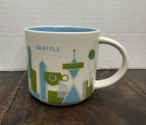 Starbucks Seattle You Are Here Collection Series 14oz Coffee Mug Tea Cup - Picture 1 of 5