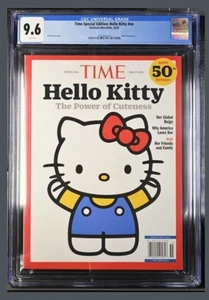 Time Magazine Special Edition: Hello Kitty 50th Anniversary CGC 9.6 - Picture 1 of 3