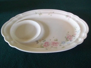 Pfaltzgraff Tea Rose Snack Set - Picture 1 of 2
