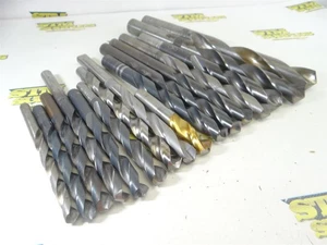 16 TRAPANI A PUNTA ASSORTITI HSS & CARBURO DA 13/32" A 63/64" CLEVELAND PTD MORSE C-L - Foto 1 di 12