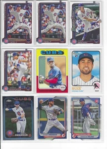 Chicago Cubs Dansby Swanson, Shota Imanga Rookie, Alfonso Rivas RC, Morel +++ - Picture 1 of 2