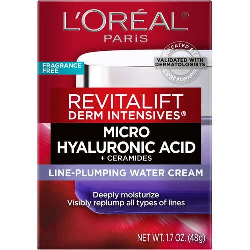 L’Oreal Revitalift Derm Intensives Water Cream 1.7oz – 1 Pack New - Image 1 of 1