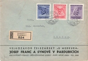 697652) Böhmen und Mähren R-Blg. aus Pardubitz 1 - Bild 1 von 1