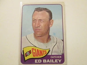 1965 Topps Baseball #559 Ed Bailey San Francisco Giants Ex/Nrmt - Picture 1 of 1