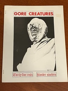 Gore Creatures Lot Issues 19 22 24 25 Rare Vintage Horror Monster Fanzine - Picture 1 of 5