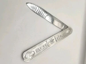Israel Sterling Silber 925. 12 Tribes of Israel großes Klappmesser mit einer Klinge - Bild 1 von 19