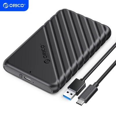 ORICO 2.5" USB C Hard Drive Enclosure USB 3.1 to SATA III External HDD Case UASP - Image 1 of 4