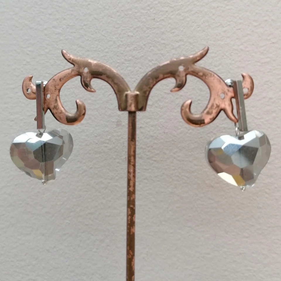 Orecchini Cuore Cristallo - Immagine 1 di 1