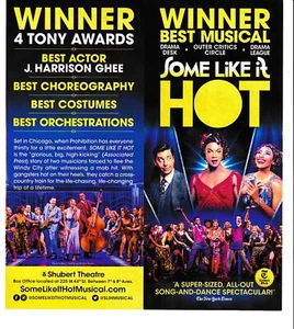 Some Like It Hot 4" x 9" promo flyer NICE!!! - Picture 1 of 1