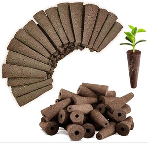 100 Pack Grow Sponges, Seed Starter Sponges Compatible with AeroGarden, Refil... - Picture 1 of 8