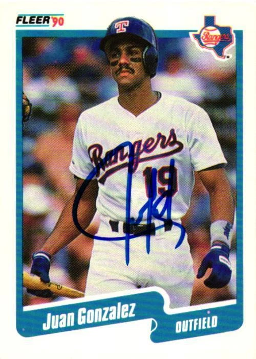1990 Fleer MLB Baseball AUTOGRAPHED signed Card - YOU PICK For Your Set COA - Image 1 of 1