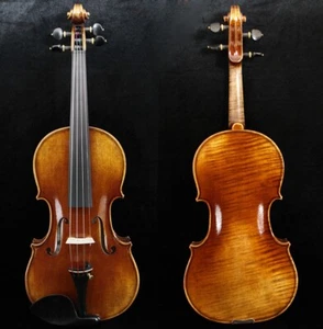 Maestro violino fatto a mano dopo Stradivari 1716 Messiah violin suono incredibile ZM08 - Foto 1 di 13