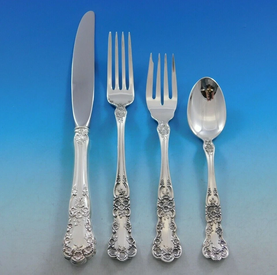 Buttercup by Gorham Sterling Silver Place Size Place Setting(s) 4-Piece - Image 1 of 4