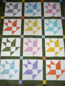 Baby Bunting  -- quilt top      **New**    {45 x 58} - Picture 1 of 3