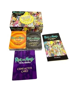 Rick and Morty TOTAL RICKALL Card Game CO-OP Adult Swim NEVER PLAYED opened only - Picture 1 of 14
