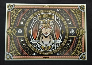 Cartas de Juego Primordial - Juego de 2 Barajas + Estuche Personalizado de 2 Barajas (Blanco) - Imagen 1 de 8