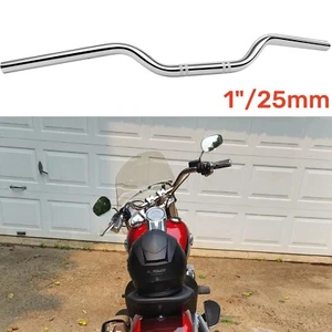 Para Harley Breakout Bobber V Rod Dyna Manillar Moto 1" 25mm Barras de Arrastre - Imagen 1 de 11