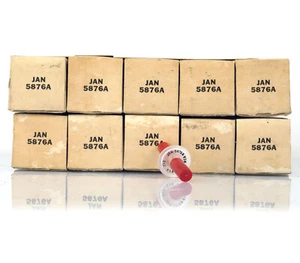 ONE 5876A/5876 RCA NOS Tube Valvola Lampe TSF Röhre Valve Valvula 진공관 真空管 * - Imagen 1 de 2