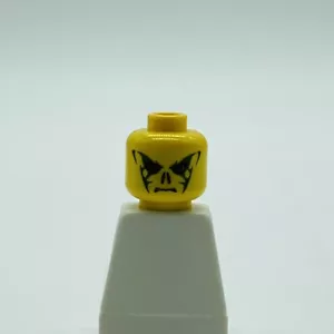 Lego Minifigure Head Professor Quirinus Quirrell Quirrell / Voldemort Pattern - Picture 1 of 2