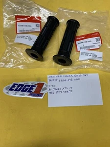 NUEVO JUEGO DE EMPUÑADURAS HONDA GENUINAS OEM (53166-198-000) ATC70 TRX70 - Imagen 1 de 4