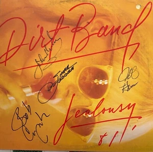 THE NITTY GRITTY DIRT BAND  AUTOGRAPHED VINTAGE HAND- SIGNED LP  - Picture 1 of 1