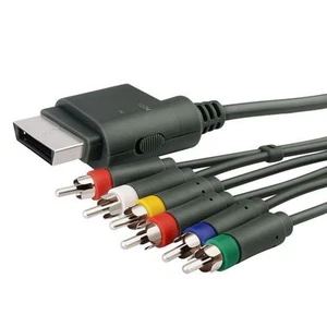 Xbox 360 TV Component Composite Audio Video AV Cable Cord for Microsoft - Picture 1 of 1