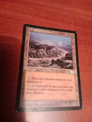 MTG NM Winding Canyons Weatherlight English - Image 1 of 2