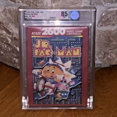 Brand New Atari 2600 Pac-Man Jr Factory Sealed VGA 8.5 Graded Game Pacman Junior - Image 1 of 3