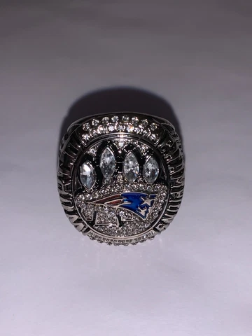 2014 New England Patriots Championship Replica Super Bowl Player Ring Size 11 Cover