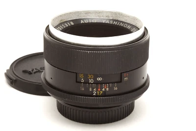Yashica 50mm f1.7 Auto Yashinon-DX M42 Screw Mount Lens #47856 - Image 1 of 4